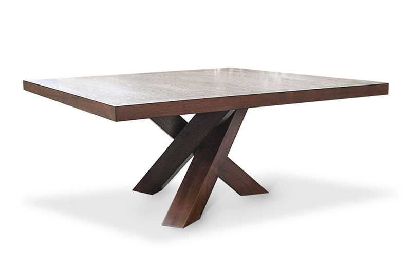 k-3 66” square dining table